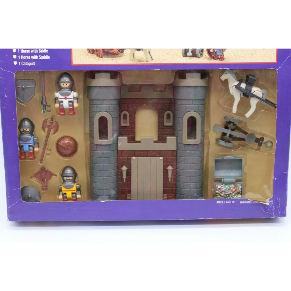 1992 Knight's World Castle Playset NEW Toys 'R Us VTG Sealed